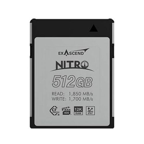 Exascend Nitro CFexpress  Type B Card 512GB