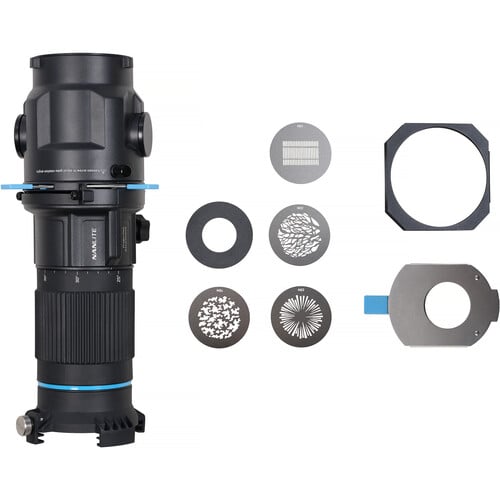 Nanlite Zoomable Bowens Mount Projection Attachment 25° - 45°