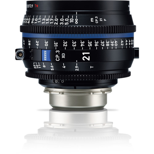 Zeiss CP.3 XD 21mm T2.9 Compact Prime Lens (PL Mount, Meters)