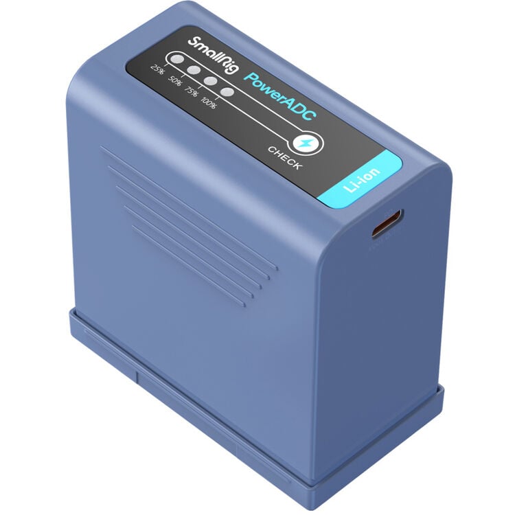 SmallRig USB-C Rechargeable Camera Battery for Sony NP-F970 (Blue) 4267