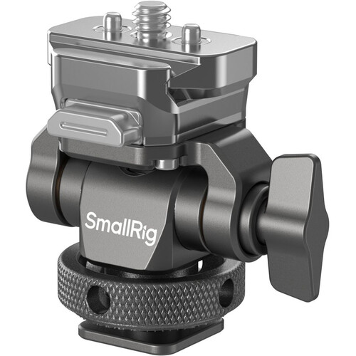 SmallRig Hawklock Quick Release Monitor Support with H21 Cold Shoe Mount