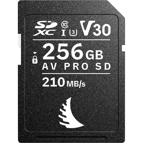Angelbird AV PRO SD V30 MK2 256GB (Read:210 MB/s, Write:140 MB/s)
