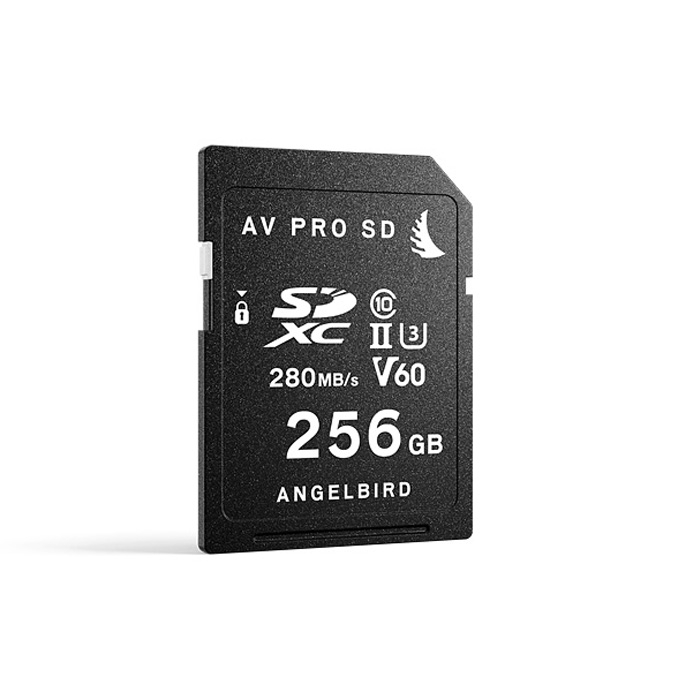 Angelbird AV PRO SD MK2 Card 256GB, UHS-II / V60 / U3 / Class 10, Read:280 MB/s, Write:160 MB/s