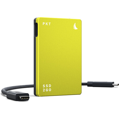 Angelbird 2TB SSD2GO PKT USB 3.2 Gen 2x2 Portable SSD,Read: 1800 MB/s, Write: 1700 MB/s