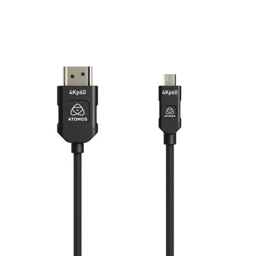 Atomos Micro to Full HDMI 4K60p 45cm