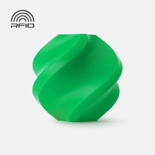 Bambu PLA Basic-Bambu Green- with Bambu Reusable Spool