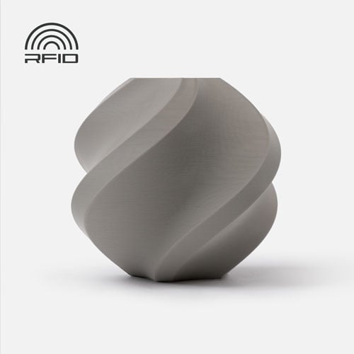 Bambu PLA Basic-Gray- with Bambu Reusable Spool