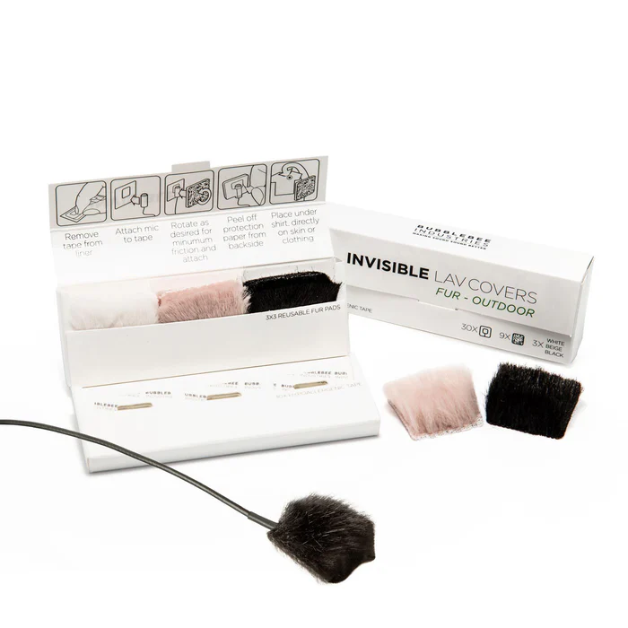 Bubblebee Invisible Lav Covers (Fur Outdoor)