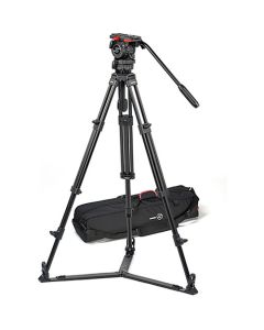 Sachtler 0371A Tripod System with FSB 4 Fluid Head, Aluminum Legs & Ground Spreader (0-4 kg payload)