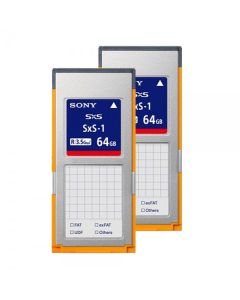 Sony 64GB SxS-1 G1C Series Memory Card (2-Pack)