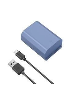 SmallRig for Sony NP-FZ100 USB-C Rechargeable Camera Battery (Blue) 4265B