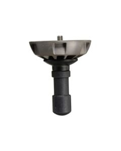 Manfrotto 500BALLSH 100mm Half-Ball with Short Locking Handle