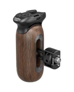 SmallRig Wooden Side Handle with 1/4"-20 & 3/8'' - 16 ARRI Locating Screws