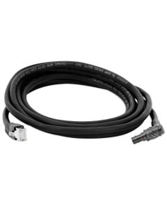RED GIG-E RIGHT-TO-CAT5E ETHERNET CABLE (9')