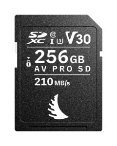 Angelbird AV PRO SD V30 MK2 256GB (Read:210 MB/s, Write:140 MB/s)