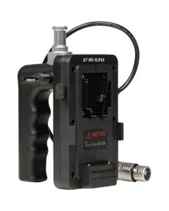 Nanlite BT-BG-XLR4II V-Mount Battery Grip with 4-Pin XLR Connector