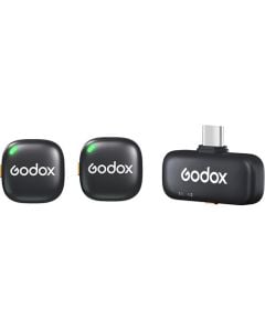 Godox 2.4GHz Dual cube Wireless Microphone System