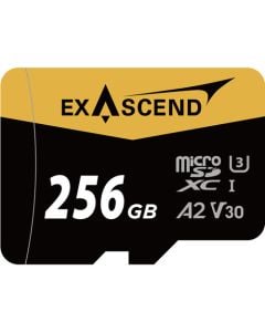 Exascend 256GB Catalyst UHS-I microSDXC Memory Card(Read:175MB/S, Write:150MB/S)