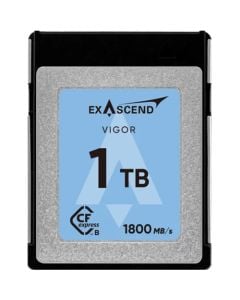 Exascend 1TB VIGOR CFexpress 2.0 Type B Memory Card(Read:1800MB/S, Write:1700MB/S)