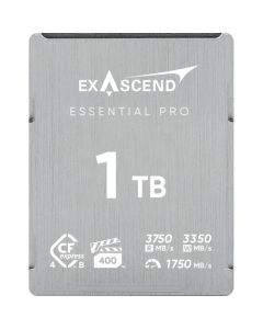 Exascend Essential Pro CFexpress TypeB Card 1TBGB/ Read: 3750 MB/s, Write: 3350 MB/s ,VPG-400