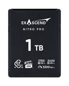 Exascend 1TB NitroPro CFexpress 4.0 Type B Memory Card , Read:3750,Write:3400