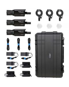 Nanlite Forza 60CR 3-Light Kit with Trolley Case