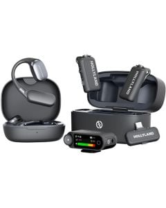 Hollyland LARK MAX 2 Ultimate 2-Person Wireless Microphone Combo (Space Gray)