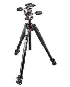 Manfrotto MT055XPRO3-3W Aluminum Tripod with 3-Way Pan/Tilt Head