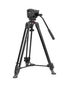 Manfrotto 500X Fluid Head with Aluminum Tripod Kit