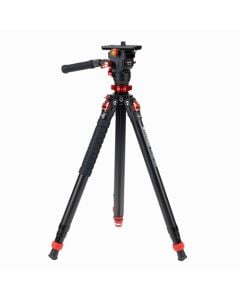Provision iSpeedy PV GST 185A Video Tripod With Fluid Head & Fast-Locking System