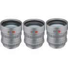 Leitz Cine HEKTOR T2.1 3-Lens Set (Sony E, Meter & Feet)