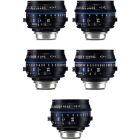 Zeiss CP.3 XD 5-Lens Set (PL Mount)