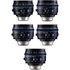 Zeiss CP.3 5-Lens Set (PL Mount)