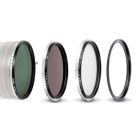 NiSi 82mm Swift VND Mist Kit 1-9 Stops (1-5-Stop VND, 4-Stop ND, Black Mist 1/4)