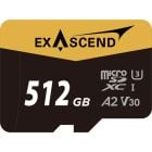 Exascend 512GB Catalyst UHS-I microSDXC Memory Card(Read:175MB/S, Write:150MB/S)