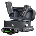 Hollyland LARK MAX 2-Person Wireless Microphone Combo (Space Gray)