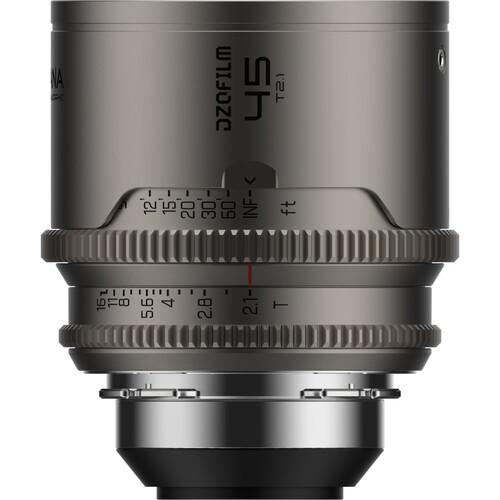DZOFilm Arcana 45mm Anamorphic Prime Lens (PL Mount, Titanium, Meter)
