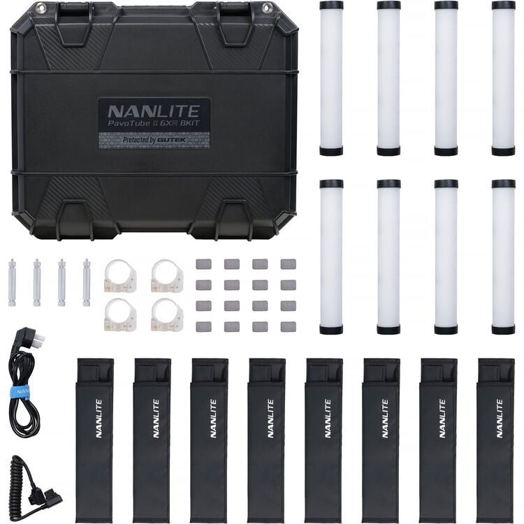 NANLITE Pavotube II 6XR 8KIT