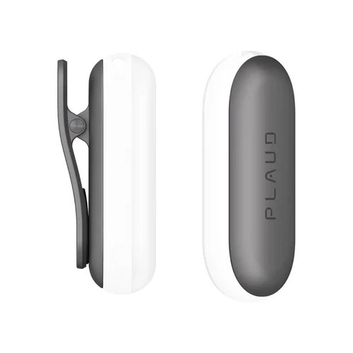 Plaud NotePin Clip & Magnetic Pin - Gray