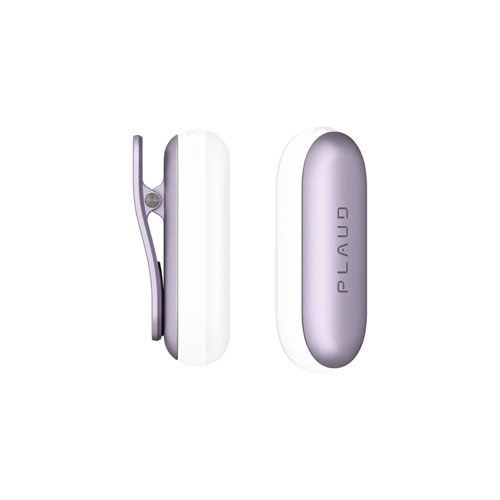 Plaud NotePin Clip & Magnetic Pin - Purple
