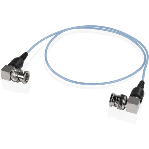 SHAPE Skinny 90deg BNC Cable (Blue, 24