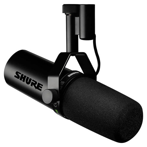 Shure Dynamic Vocal Microphone with Built-in Preamp