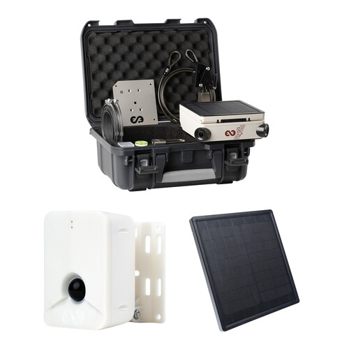 Enlaps Total Monitoring Pack Tikee 4 Pack with Tikee Sentinel and External Solar Panel