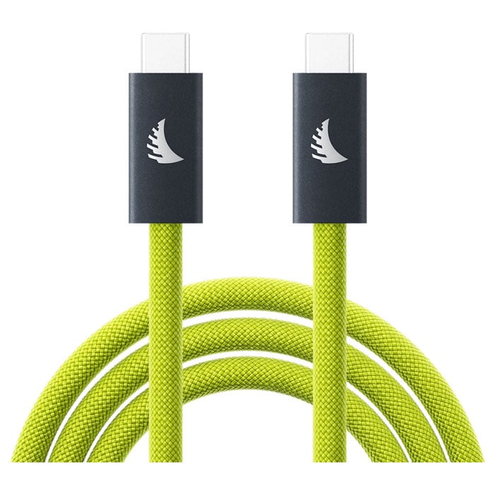 Angelbird USB-C 4.0 Solid Flex Cable Lime 32 cm-1 ft