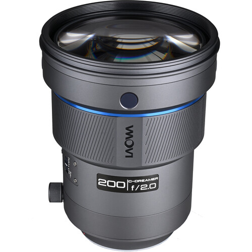 Venus Optics 200mm f/2 AF FF Telephoto Prime Lens (Canon EF, Gray)