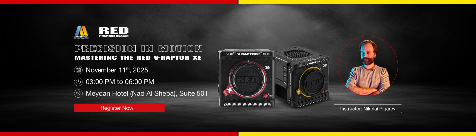 Precision in Motion: Mastering the RED V-RAPTOR XE