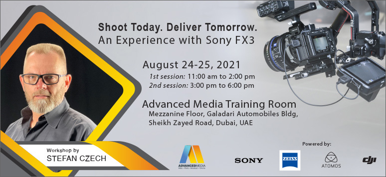 An experience with Sony FX3 workshop by Stefan Czech